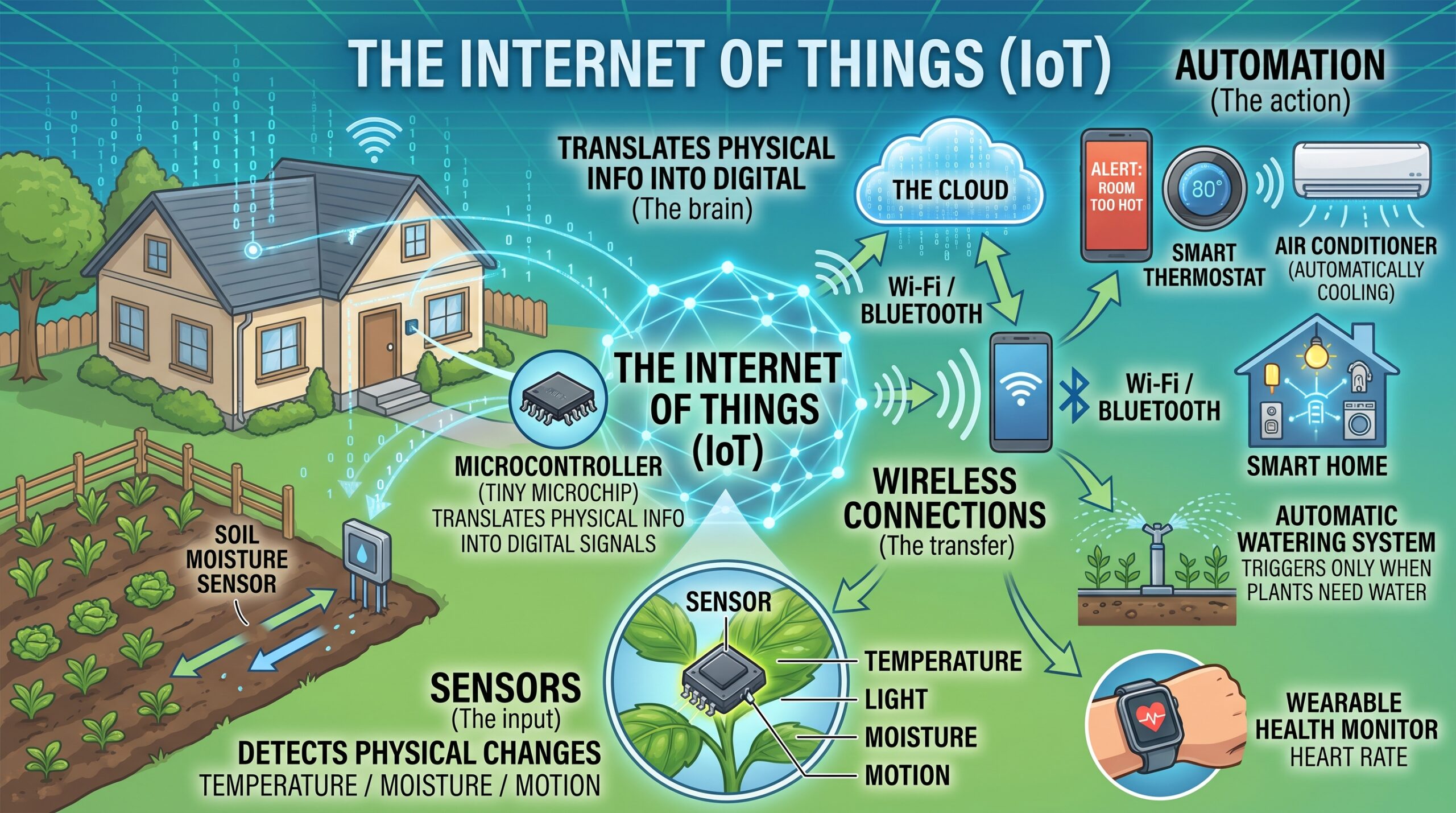 Sensors and the Internet of Things (IoT)