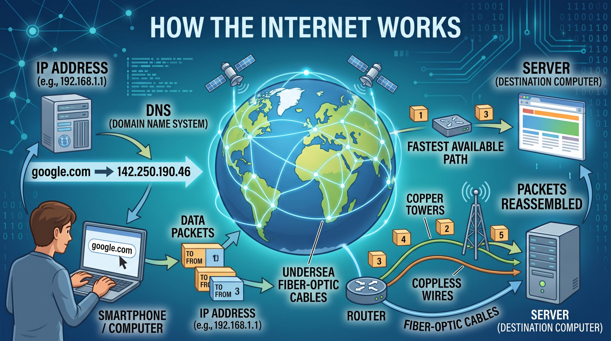 How the Internet Works – The Invisible Web