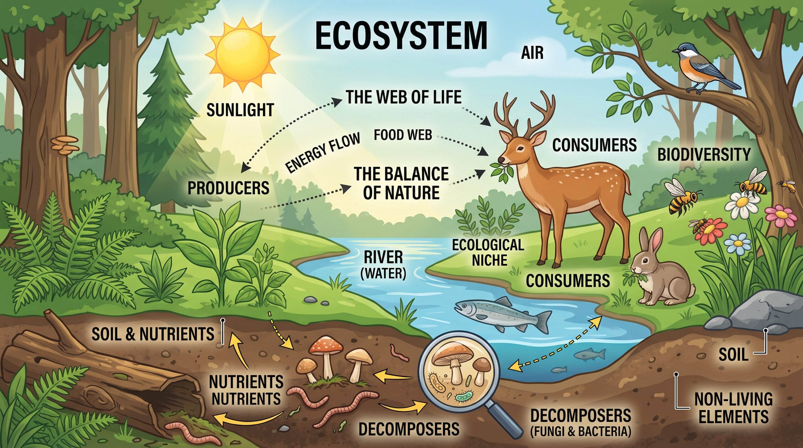 Ecosystems and Biodiversity – The Balance of Nature