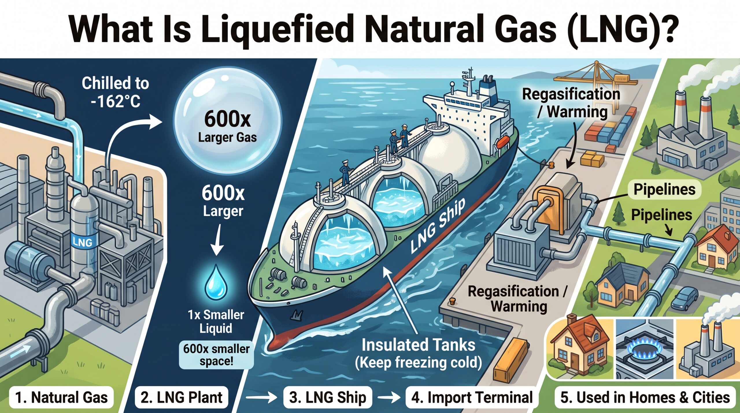 What Is Liquefied Natural Gas (LNG)?