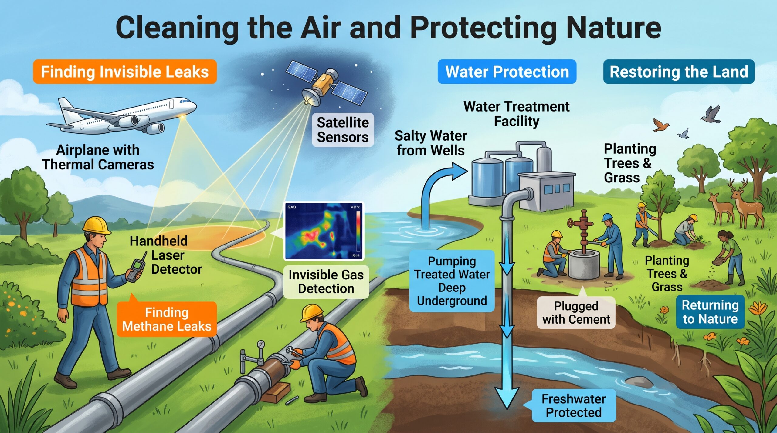 Cleaning the Air and Protecting Nature