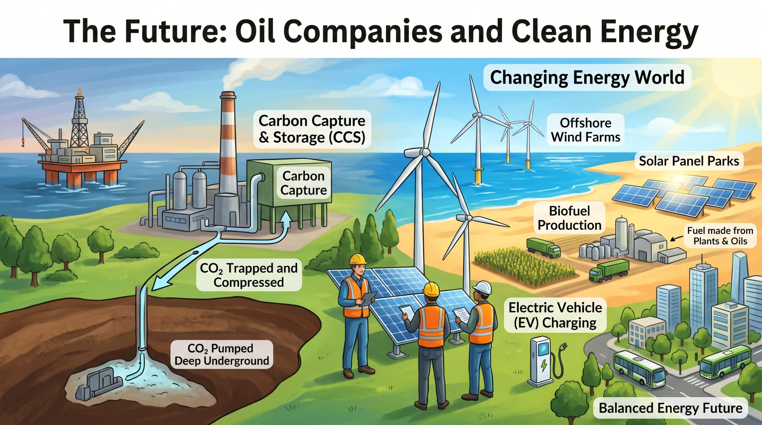 The Future: Oil Companies and Clean Energy